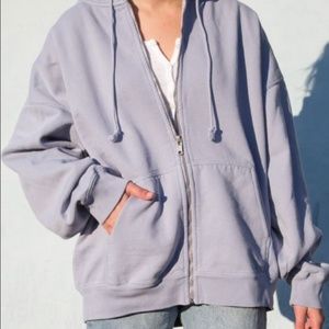Carla/Christy Brandy Melville Hoodie in Periwinkle
